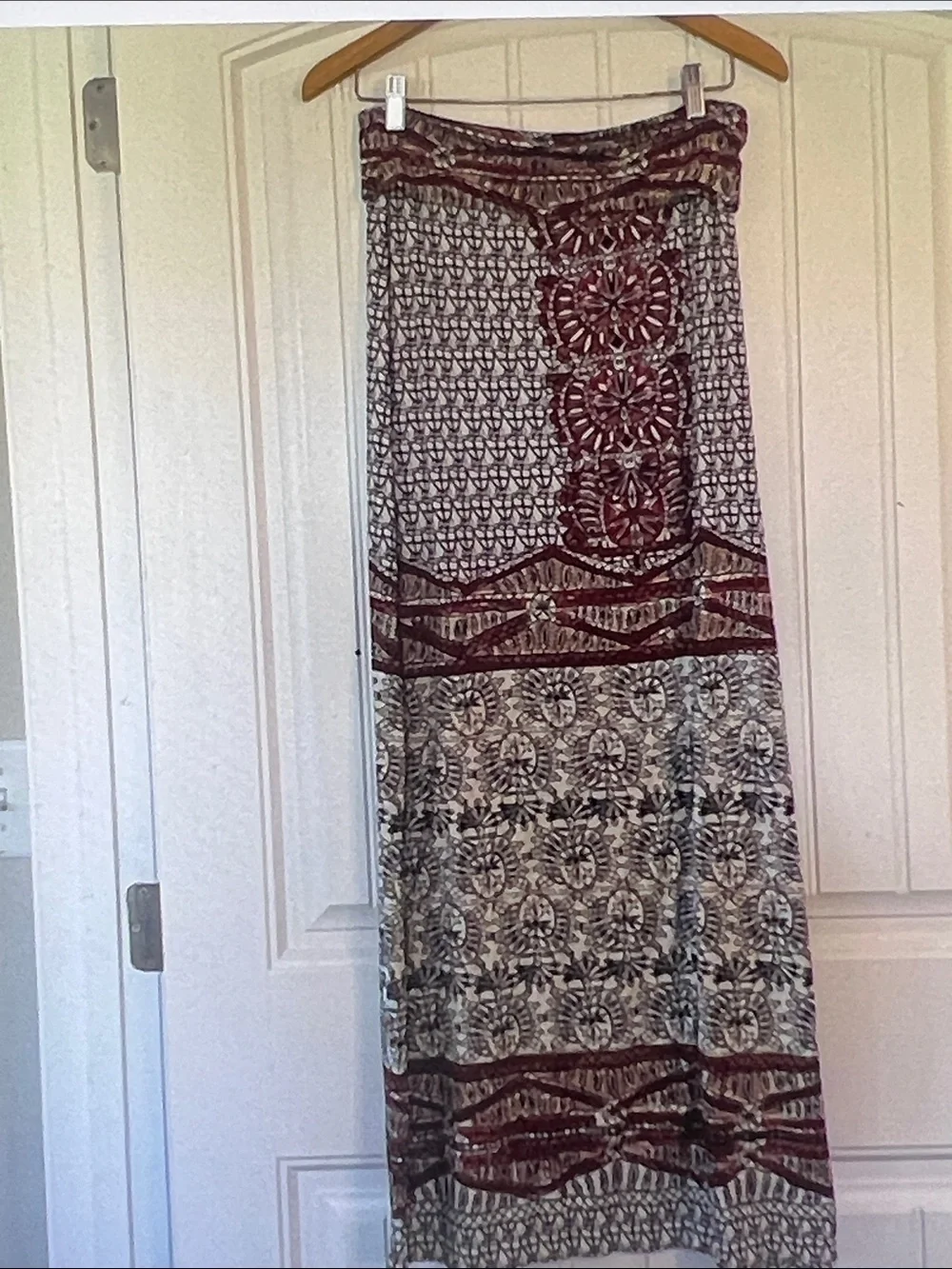Max Studio Aztec Maxi Skirt